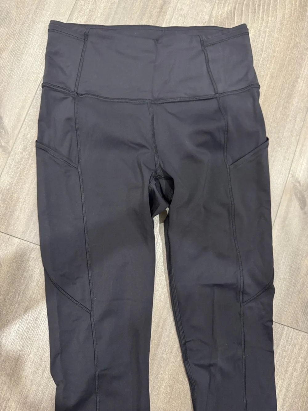 Lululemon  Black High-Waisted Leggings Fast and Free High-Rise Tight 28